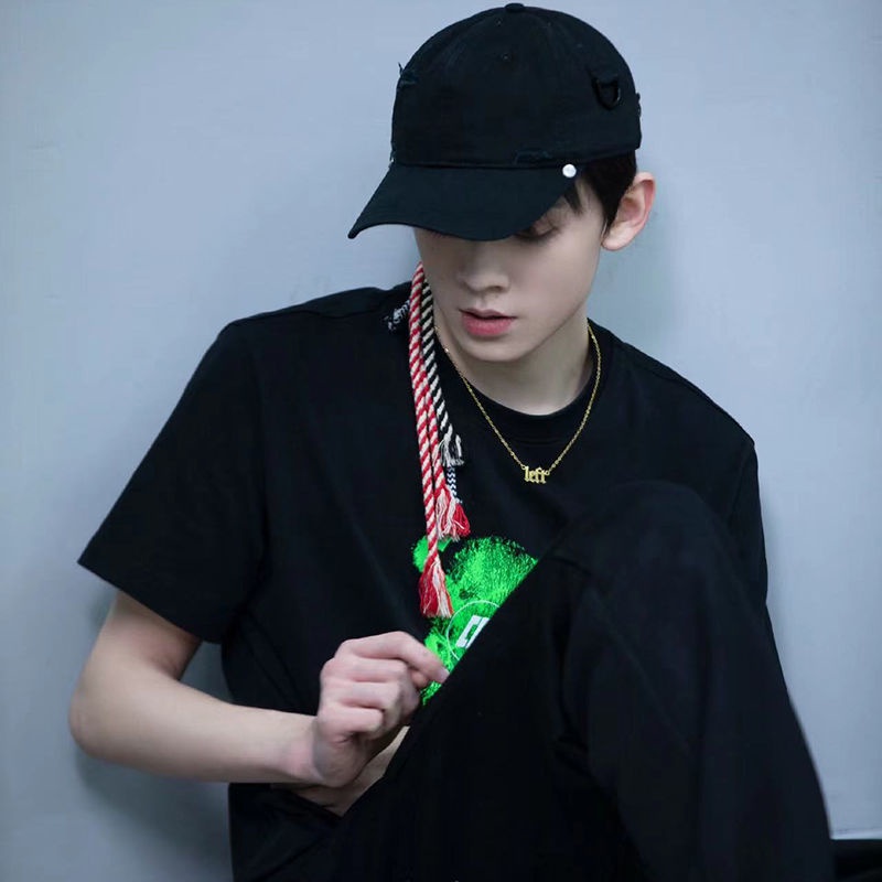 Áo Thun cotton Tay Ngắn Phong Cách Thời Trang Đường Phố Cho Nam Và Nữ TF family Zuo