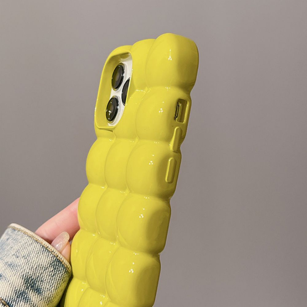 Ốp Điện Thoại TPU Mềm Chống Sốc Họa Tiết Kẻ Ô 3D Màu Trơn Đơn Giản Cho IPhone 11 12 13 14 Pro Max