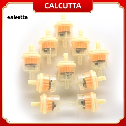 Set 10 Bộ Lọc Nhiên Liệu Mini Bằng Nhựa Cho Xe Mô Tô