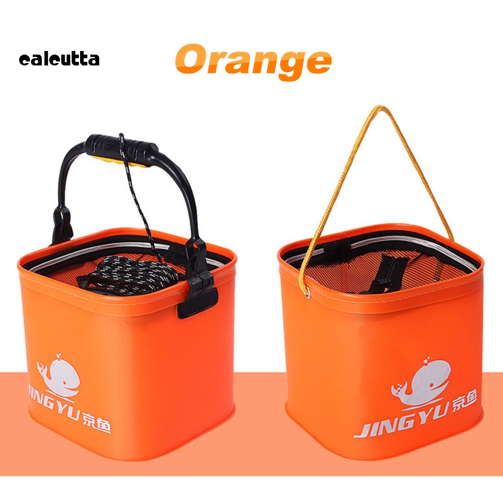 Xô Đựng Mồi Câu Cá Đa Năng Có Thể Gấp Gọn Tiện Dụng