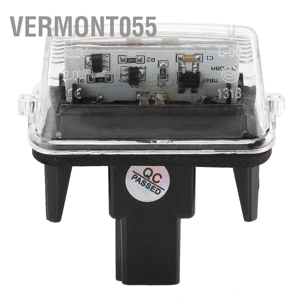 Vermont055 1 Cặp Đèn LED Biển Số Ánh Sáng Phù Hợp Cho Xe Toyota Corolla 2014