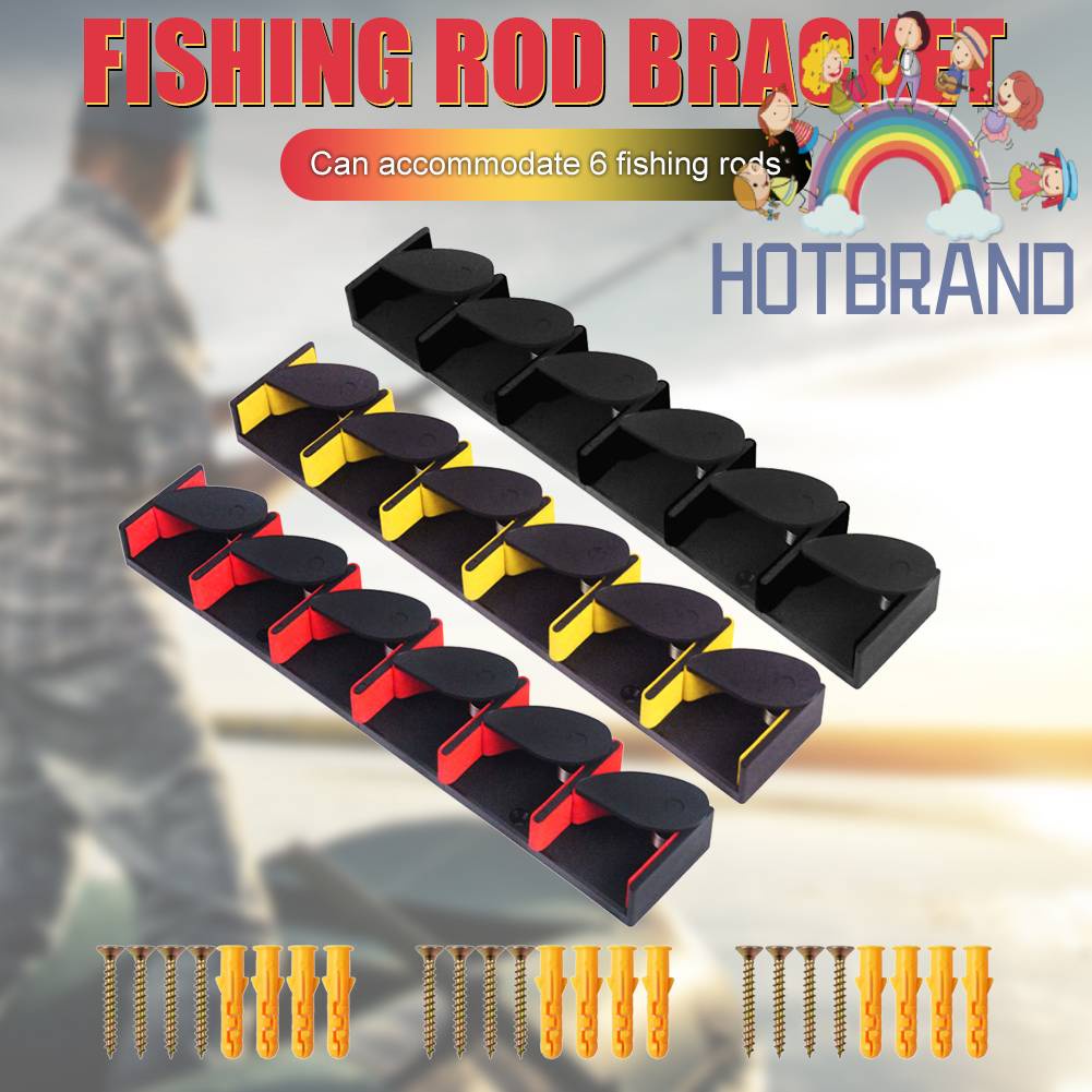 Giá Đỡ Cần Câu Cá Gắn Tường Chống Trượt Tiện Dụng