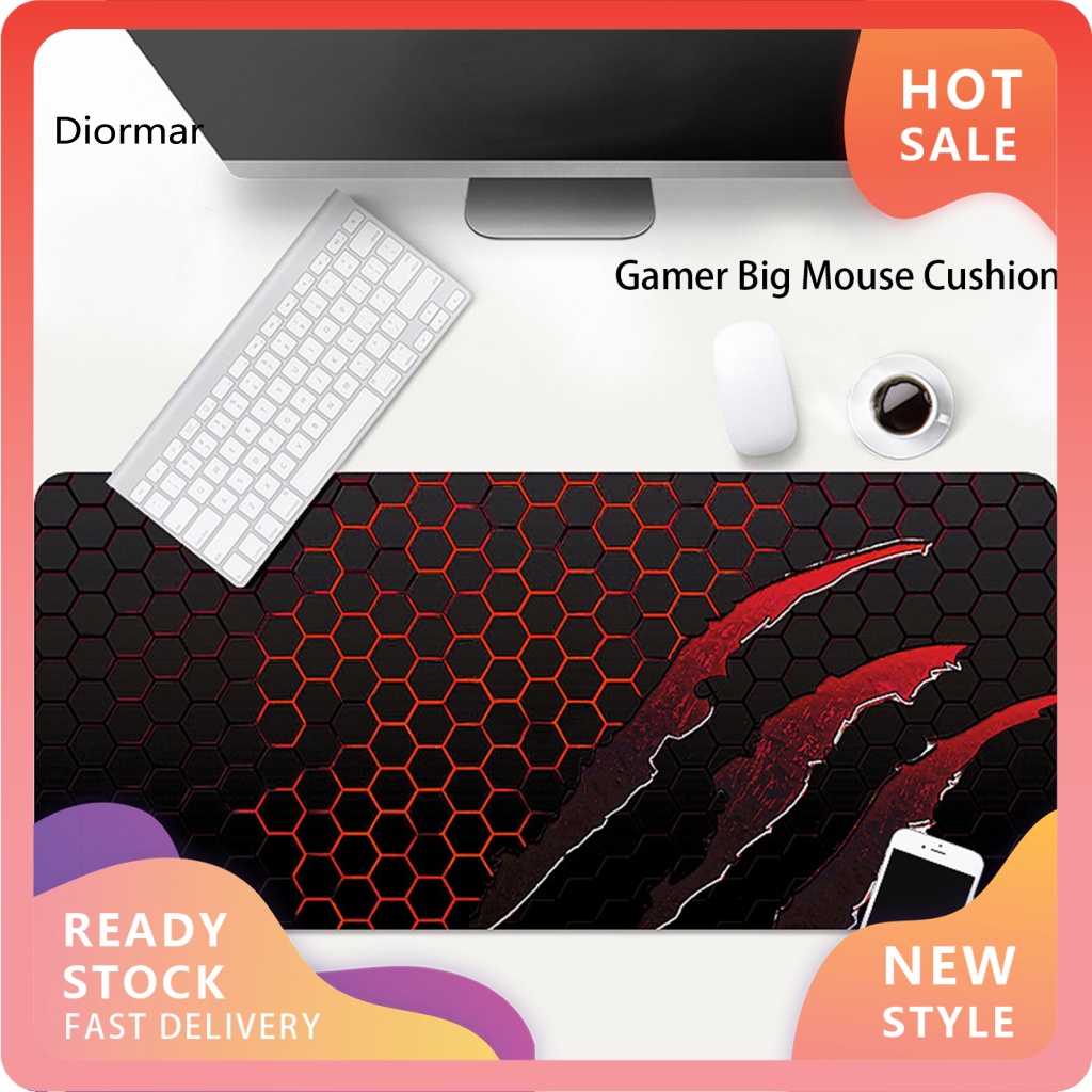 Tấm Lót Chuột Chống Nước Chống Mồ Hôi Thiết Kế Kiểu Tổ Ong Dày Dặn Tiện Dụng