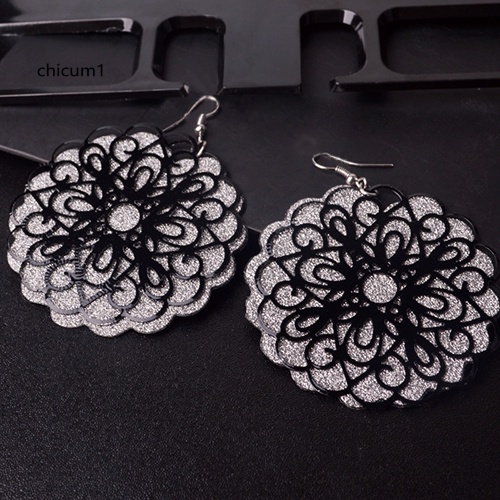 Khuyên Tai Nữ Hình Tròn Thời Trang Cổ Điển