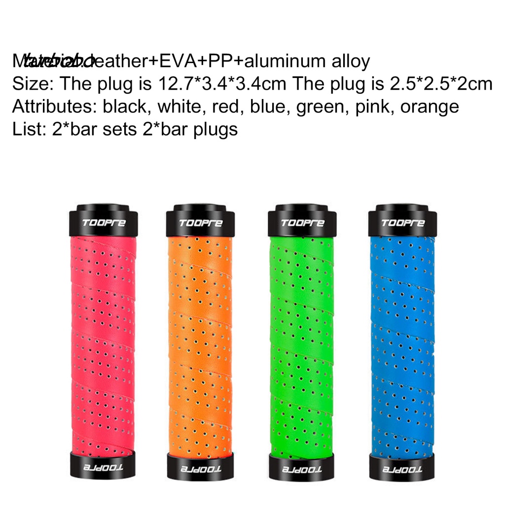 1 Bộ Vỏ Bọc Tay Lái Xe Đạp Chống Sốc / Mưa / Trượt Thiết Kế Lỗ Thoáng Khí Tiện Dụng