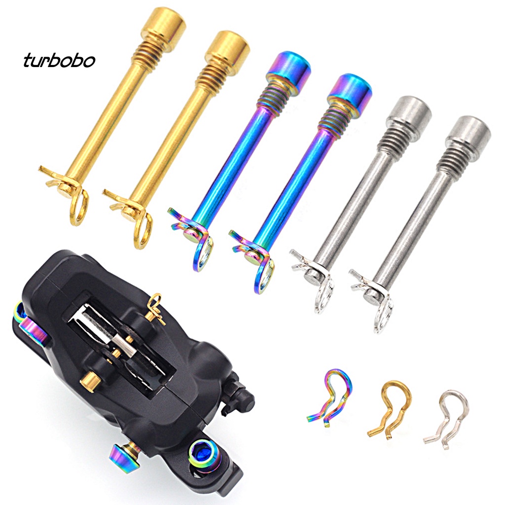 Hộp 2 Phụ Kiện Cố Định Phanh Đĩa Xe Đạp Mạ Điện Chất Lượng Cao