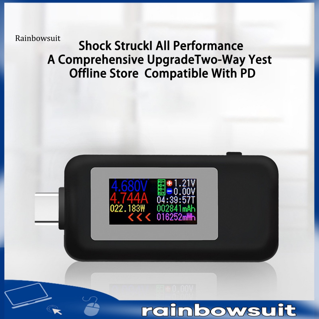 Thiết Bị Kiểm Tra Thời Gian Thực 4 Bit Type C Có Màn Hình Hiển Thị HD