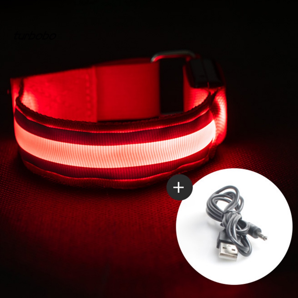 Vòng Đeo Cánh Tay Chạy Bộ Có Đèn LED Phản Quang Tiện Dụng