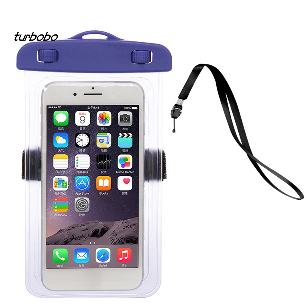 1 Set Túi Đựng Điện Thoại Chống Nước Chống Trầy Xước Bằng PVC Tiện Dụng