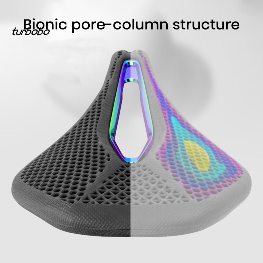 Yên Xe Đạp Thiết Kế Kiểu Tổ Ong 3D Thoáng Khí Chống Trượt Chống Mài Mòn Tiện Dụng