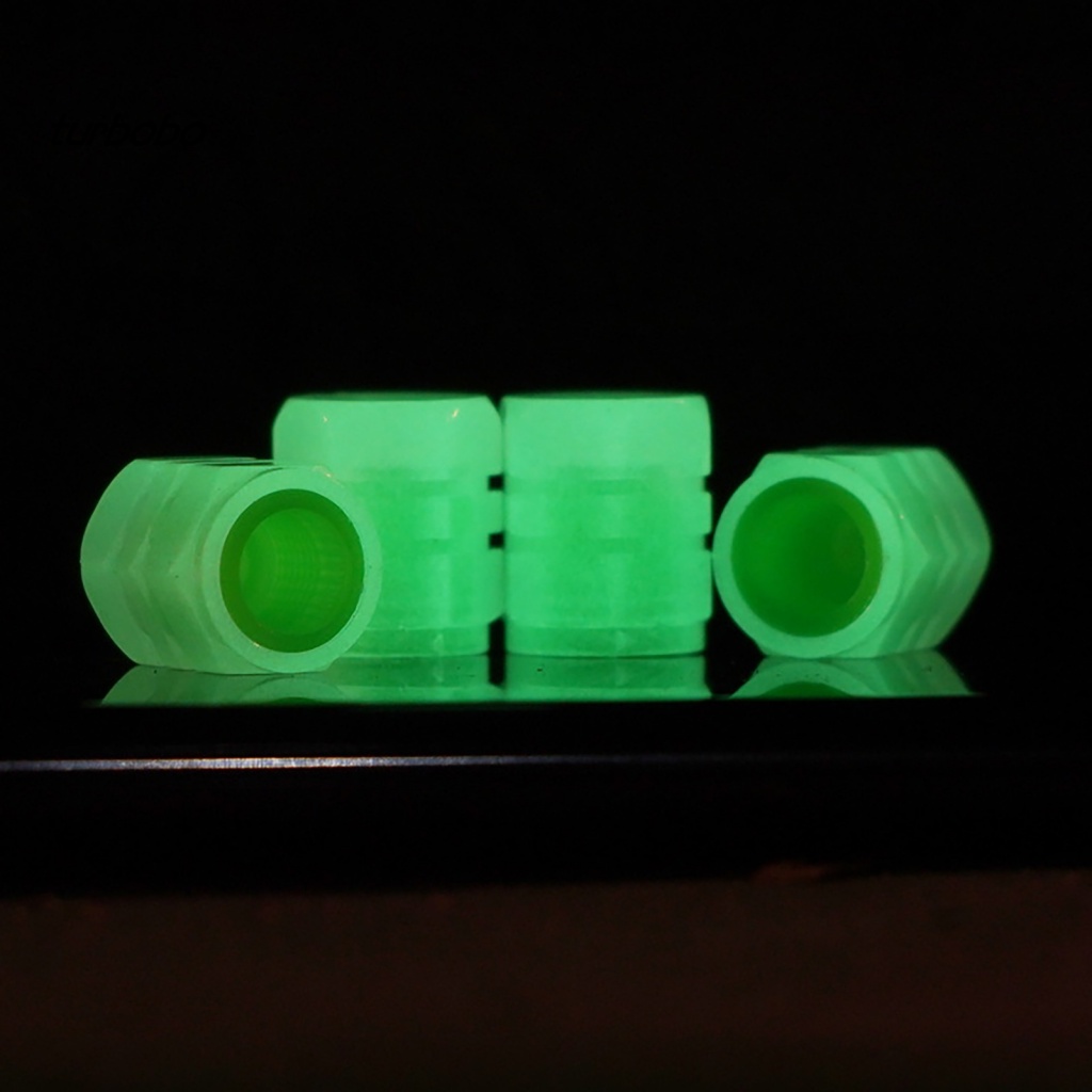 Nắp Van Lốp Xe Hơi Mini Hiệu Ứng Dạ Quang Thông Dụng