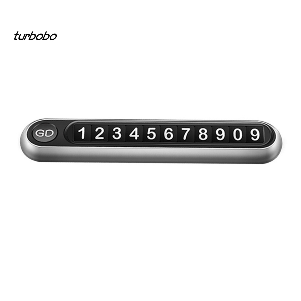 Turbobobo Biển Số Điện Thoại 3D Dạ Quang Siêu Thấm Hút Dùng Để Trang Trí Xe Hơi