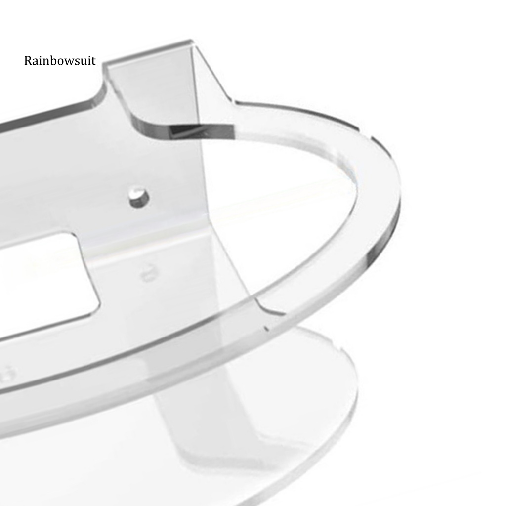 Set 2 Giá Đỡ Bộ Định Tuyến WiFi Gắn Tường Bằng Acrylic Trong Suốt Trang Trí Nhà Ở