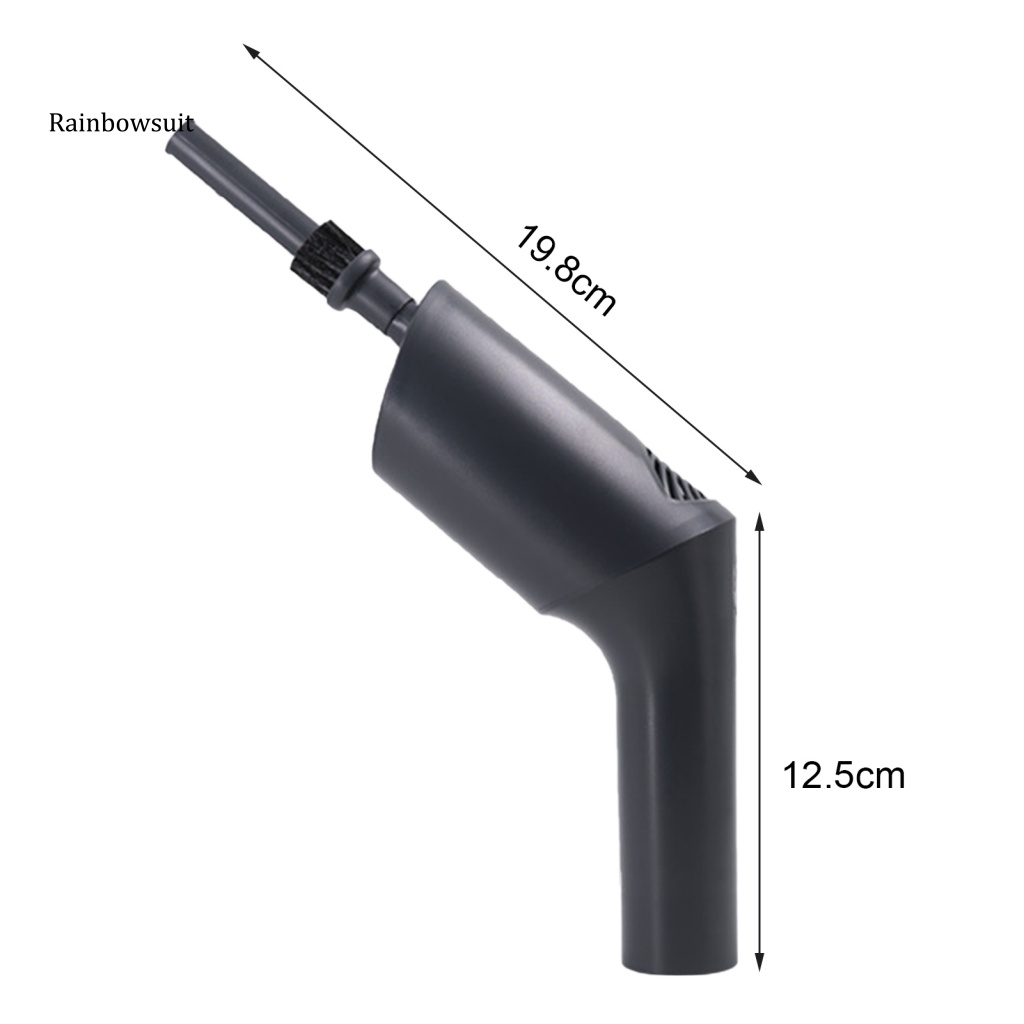 Máy Thổi Bụi Cầm Tay Không Dây Bằng ABS Có Đèn Kèm Bàn Phím