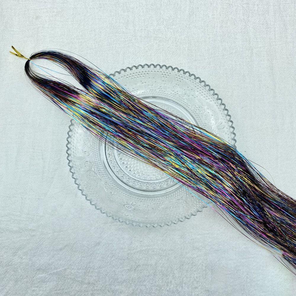 KAREN Tóc Giả Kiểu Thắt Bím Màu Vàng Sáng Bóng Thời Trang Dành Cho Nữ