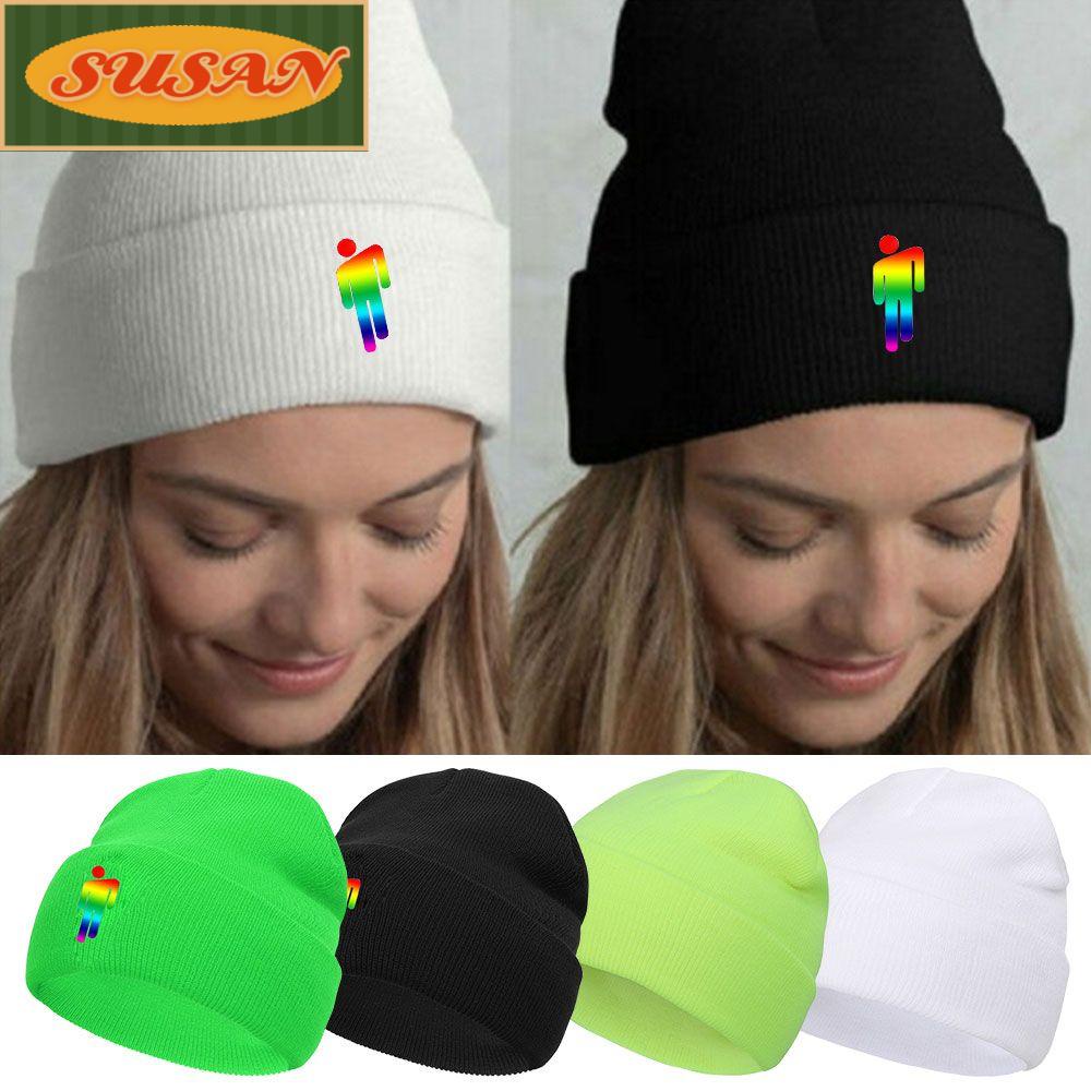 SUSANS Mũ beanie Màu Sắc Đơn Giản Phong Cách Hiphop Cho Nam Và Nữ