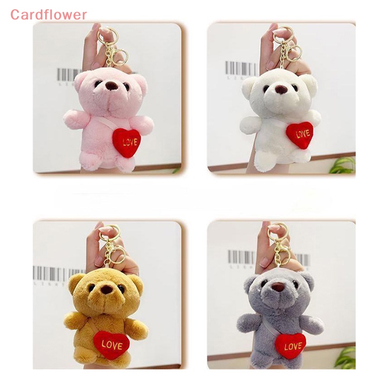 1 Móc Khóa Gấu Nhồi Bông Đáng Yêu Mới
