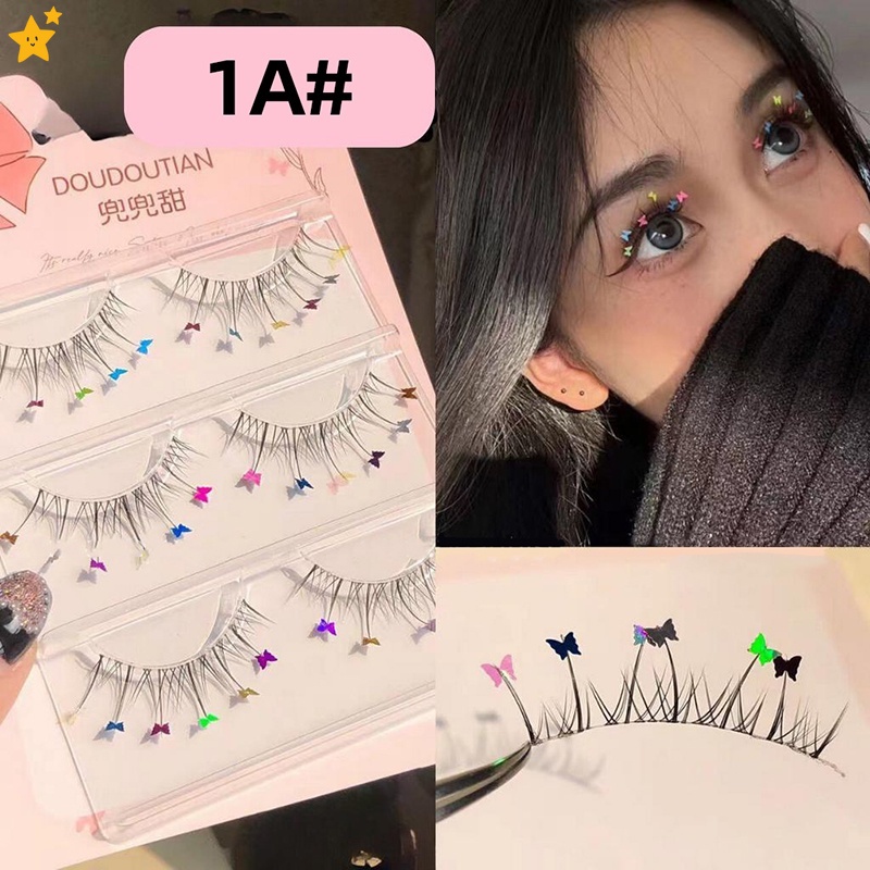 Lông Mi Giả Họa Tiết Bướm Độc Đáo Dễ Thương YDEA JP6VN