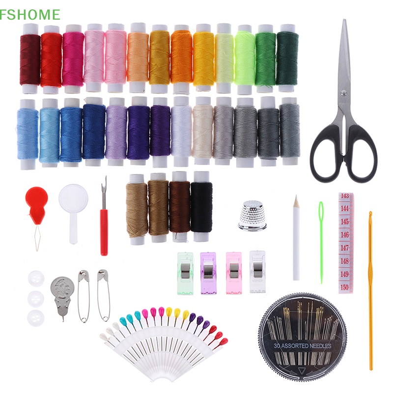 Fshome Bộ Dụng Cụ May Vá Cao Cấp, Dụng Cụ May Vá, Cuộn Chỉ Nhiều Màu Hữu Ích Nhất
