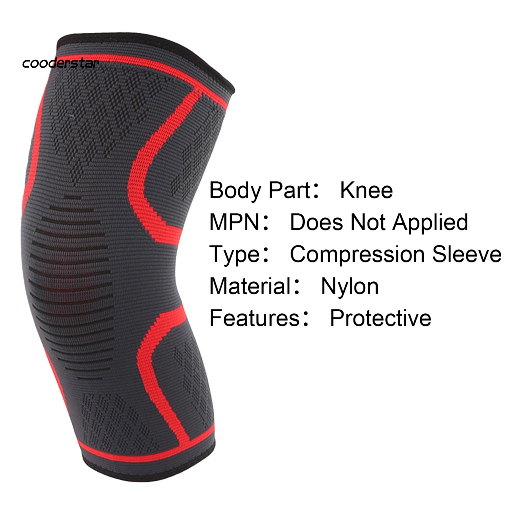 Đệm Bảo Vệ Đầu Gối Chất Liệu Nylon Co Giãn Hỗ Trợ Tập Thể Thao