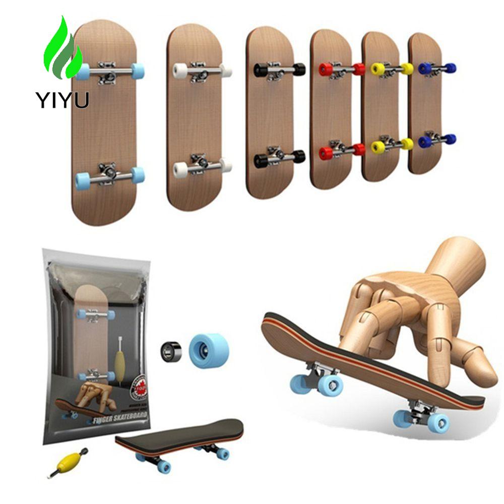 YIYU Ván Trượt Ngón Tay Bằng Gỗ Đồ Chơi Giáo Dục Cho Bé