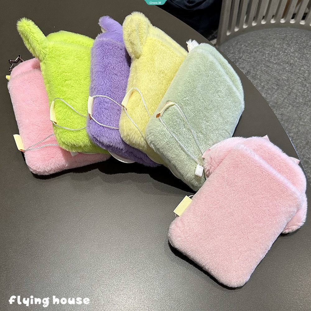 Túi Đựng Thẻ ID / Thẻ Truy Cập Bằng Vải Bông Họa Tiết Hoạt Hình Kurome Dễ Thương