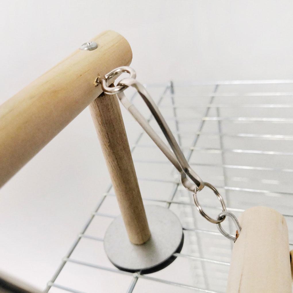 Thang Leo Đứng Bằng Gỗ Không Độc Hại Cho Chim Cảnh