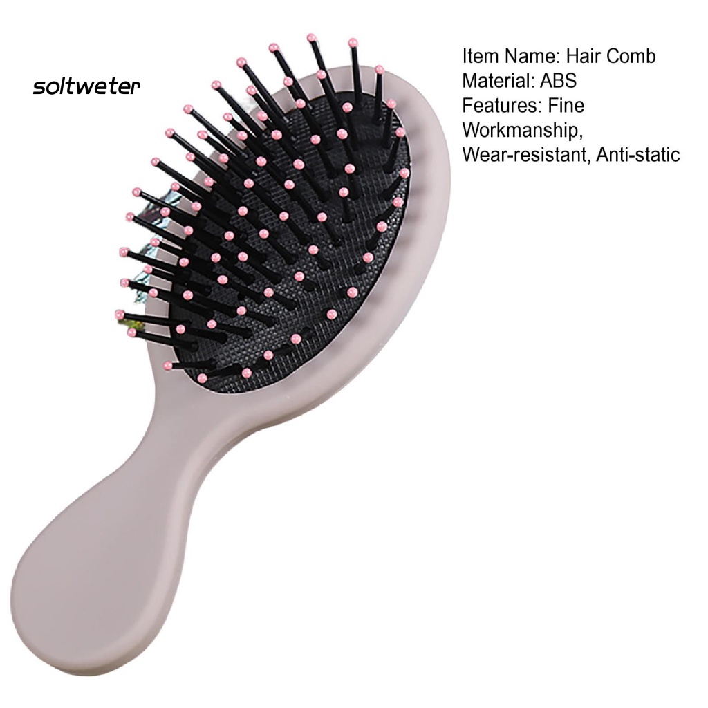 Lược Chải Tóc Mềm Mại Chống Tĩnh Điện Không Gây Hại Cho Tóc Khô Và Ướt