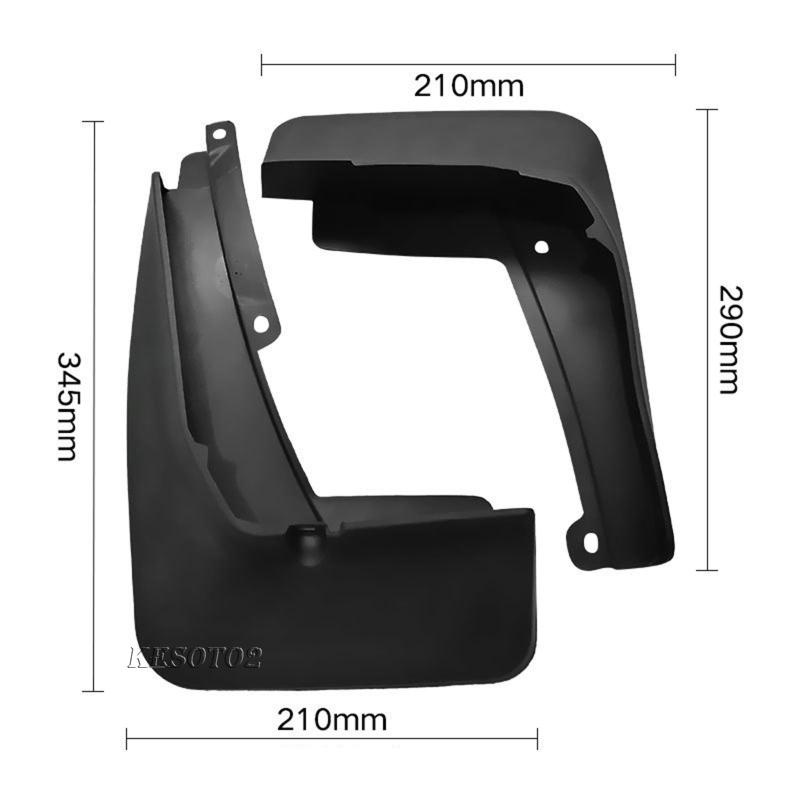 Tấm Chắn Bùn Chống Trầy Xước Không Va Chạm Dễ Lắp Đặt Cho Xe Hơi Cao Cấp