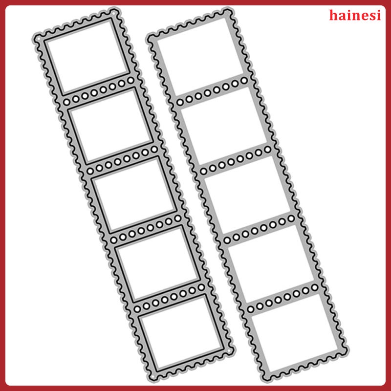 Set 2 Khuôn Cắt Giấy Kim Loại Mẫu Họa Tiết Ngộ Nghĩnh