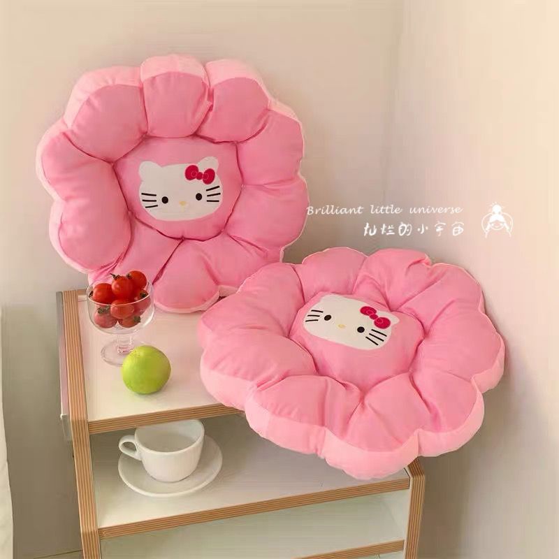 Đệm Lót Ghế Ngồi Mềm Mại Hình Hello Kitty Đáng Yêu