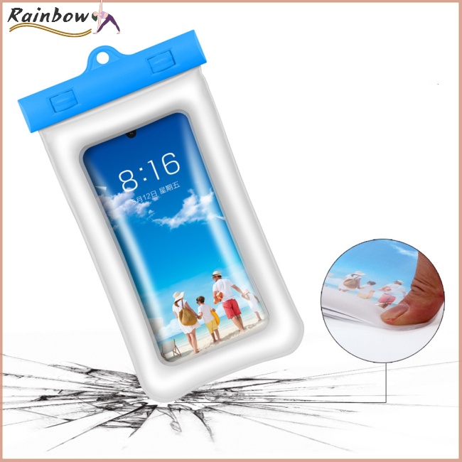 Túi Đựng Điện Thoại Trong Suốt Chống Thấm Nước Kèm Dây Đeo Tiện Dụng Khi Đi Bơi