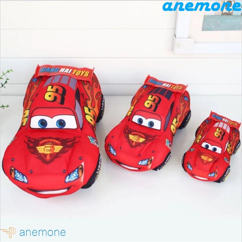 ANEMONE Xe Hơi Nhồi Bông Mcqueen Dễ Thương Cho Bé