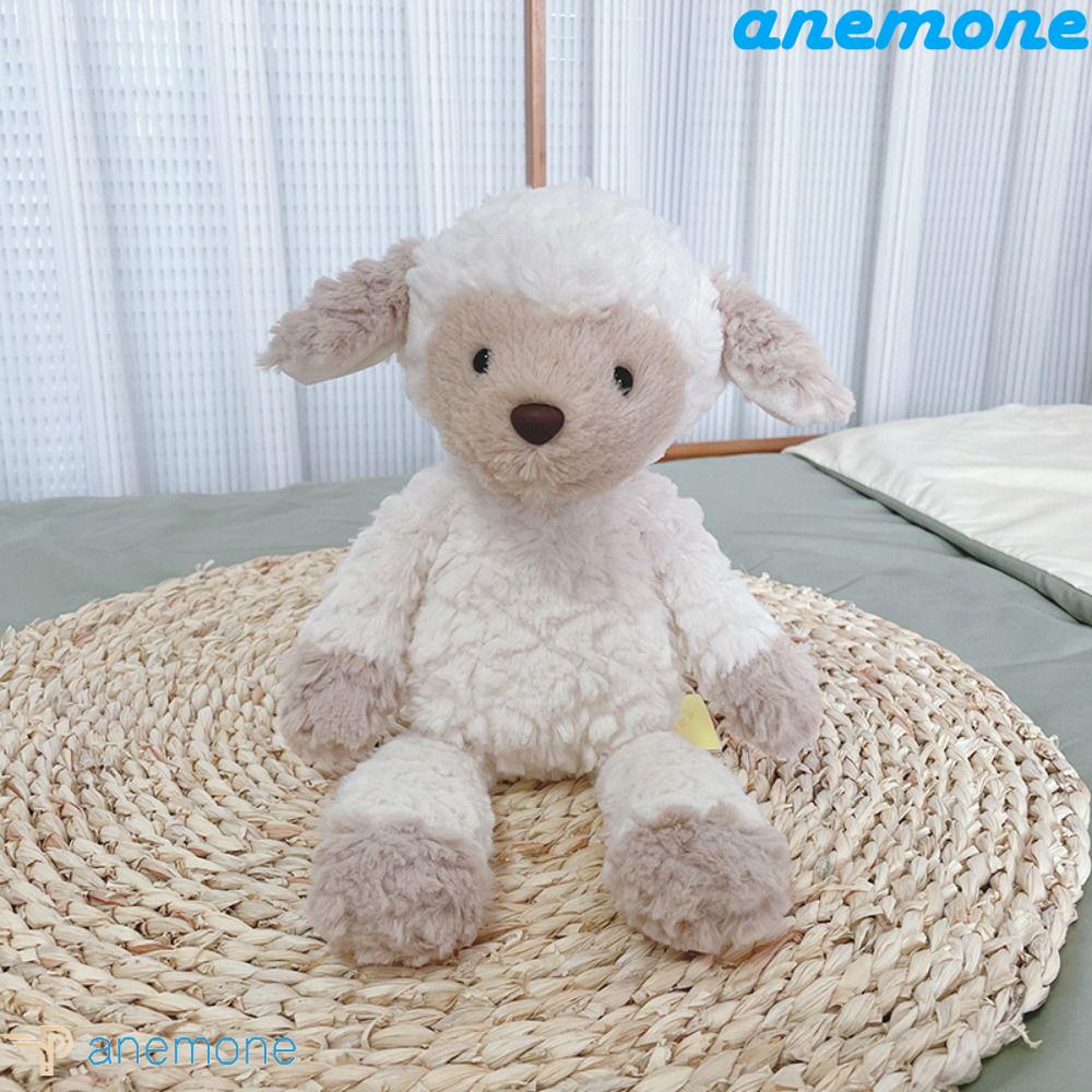ANEMONE Cừu Nhồi Bông Mềm Mại Dễ Thương Dùng Làm Quà Tặng Cho Bé