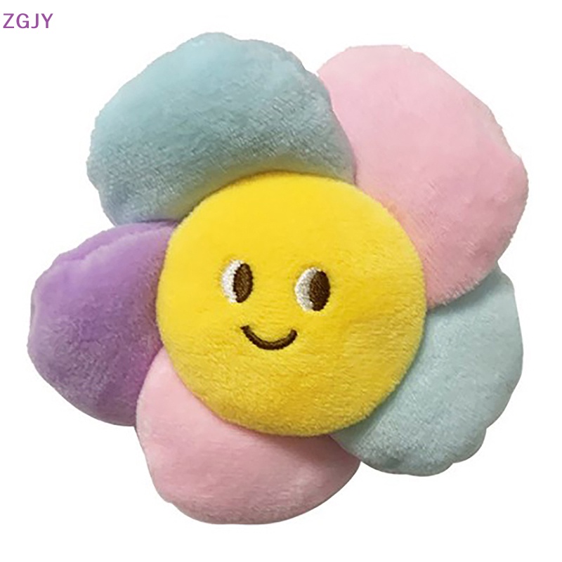 Thú Nhồi Bông Hình Hoa Hướng Dương Mặt Cười 12CM Nhiều Màu Sắc Trang Trí Túi Xách / Móc Khóa Mới