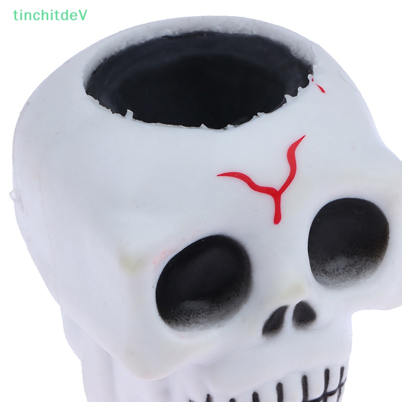 [TinchitdeV] Cốc Cao Su Hình Đầu Lâu Vui Nhộn Trang Trí Tiệc Halloween