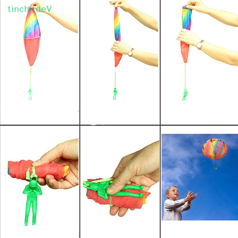 [TinchitdeV] Đồ Chơi Mô Hình Lính Nhảy Dù Thể Thao Ngoài Trời Vui Nhộn Cho Trẻ Em [Mới]