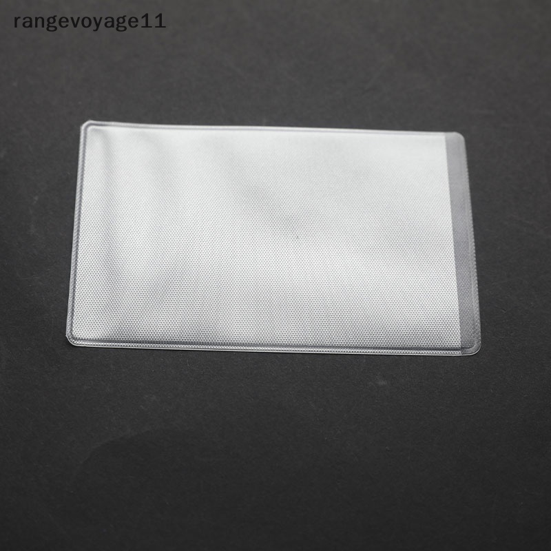 Set 10 Túi Đựng Thẻ Tín Dụng Bằng PVC Trong Suốt Chống Nước