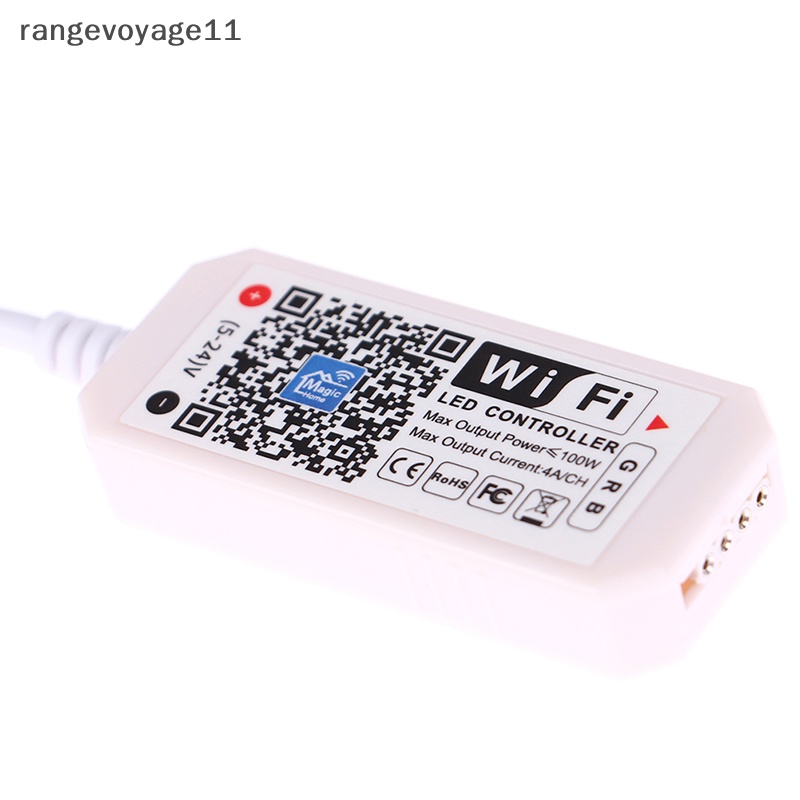 Bộ Điều Khiển Dải Đèn LED DC 12V 24V Kết Nối Bluetooth WIFI RGB RGBW Android IOS