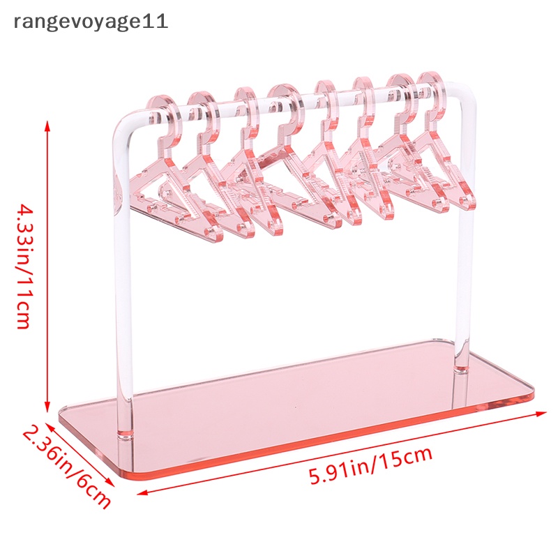 1 Bộ Giá Đỡ Trưng Bày Bông Tai Bằng Acrylic Tiện Dụng