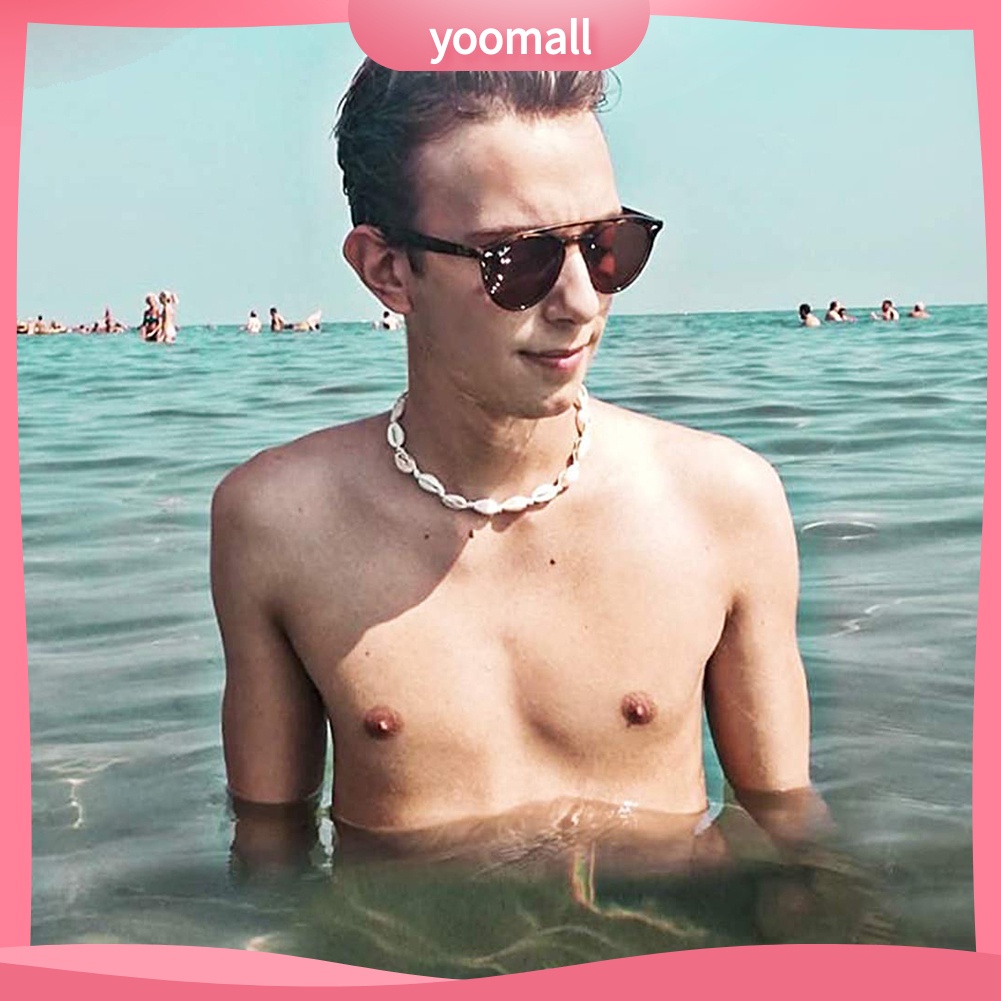 Vòng cổ Mặt Vỏ Sò Phong Cách Hawaii Có Thể Điều Chỉnh