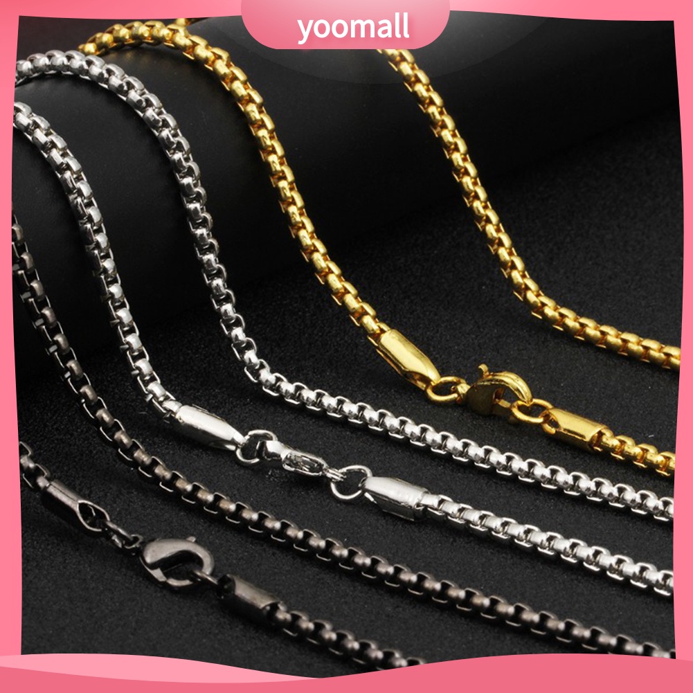 Vòng cổ Thép Titan Mặt Chữ Thập Phong Cách Retro Cho Nam