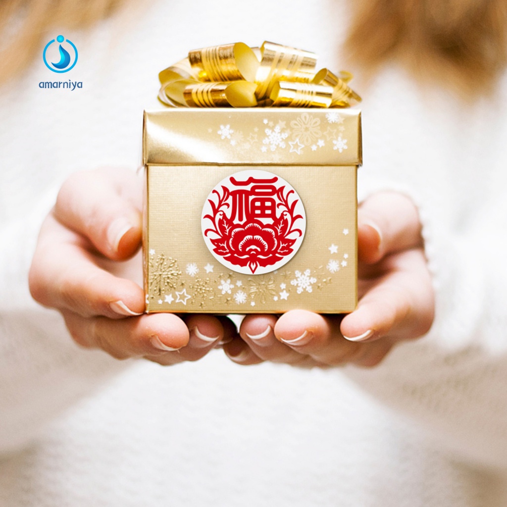 1 Cuộn Sticker Tròn Dán Trang Trí Cửa Dễ Tháo Gỡ