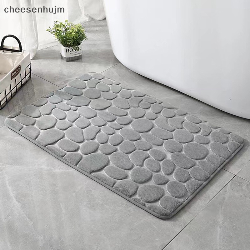 Bộ 3 Thảm Lót Sàn Nhà Tắm Mềm Mại Chống Trượt Thấm Hút Tốt