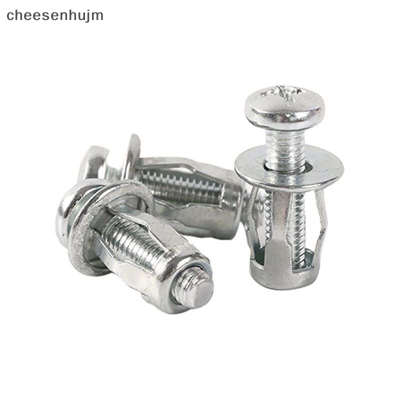 Set 10 Ốc Vít M5 / M6 Bằng Kim Loại Chuyên Dụng Cho Xe Hơi