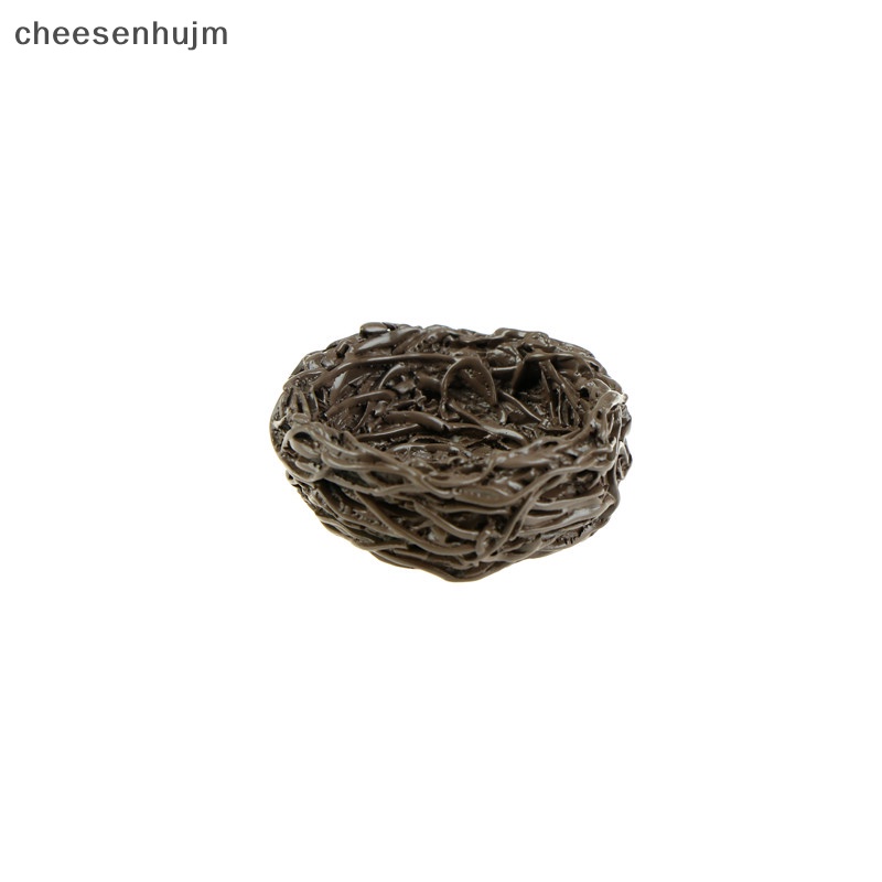 1 Mô Hình Tổ Chim Mini Bằng Nhựa Resin Trang Trí Tiểu Cảnh