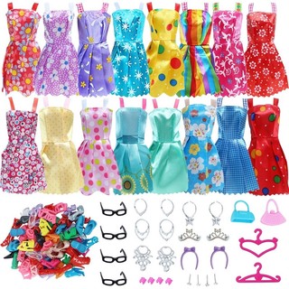 Set 42 chiếc giày / túi / giày / túi xách xinh xắn dành cho búp bê