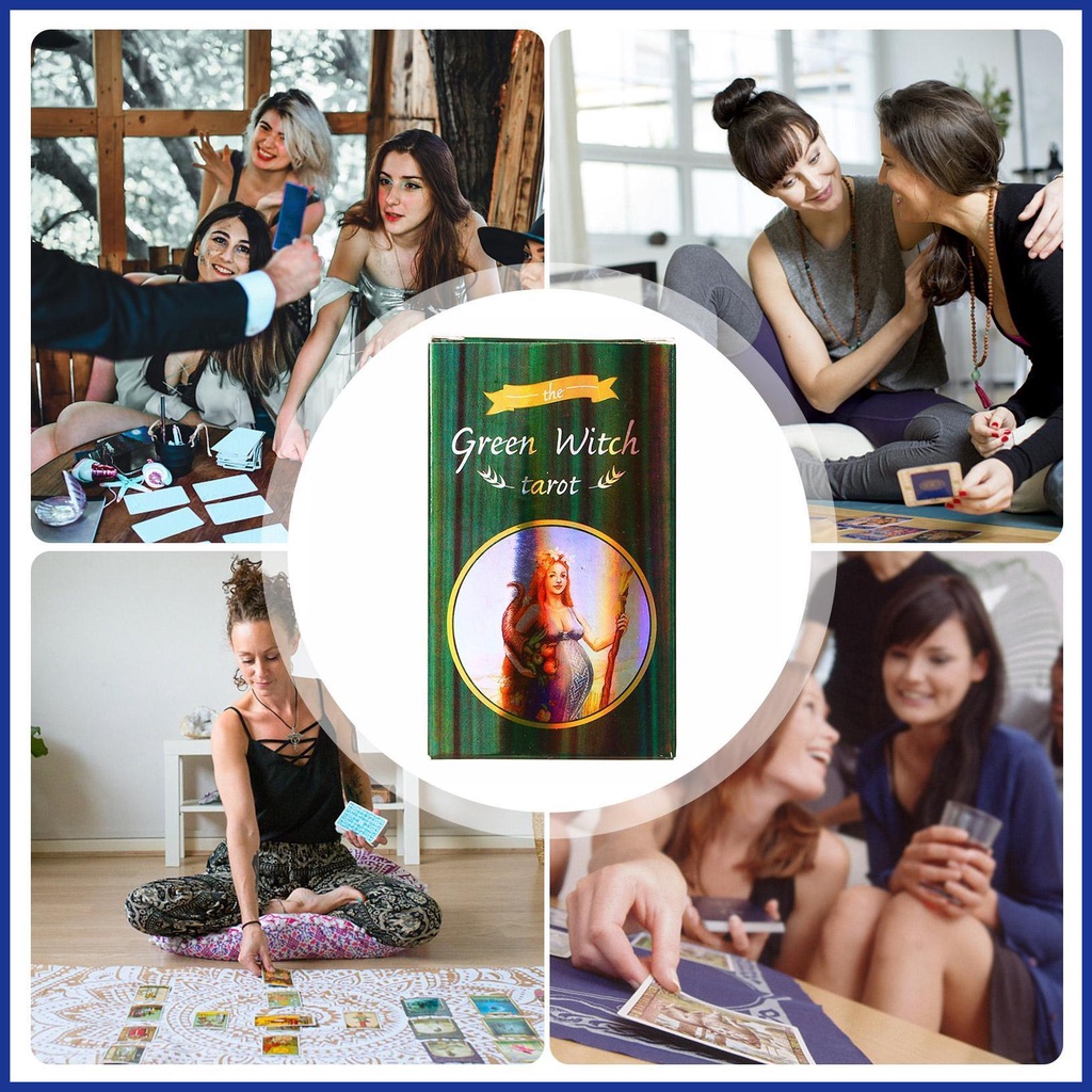 Bộ Bài Tarot Kích Thước 9.8 * 5.7cm Trang Trí Tiệc