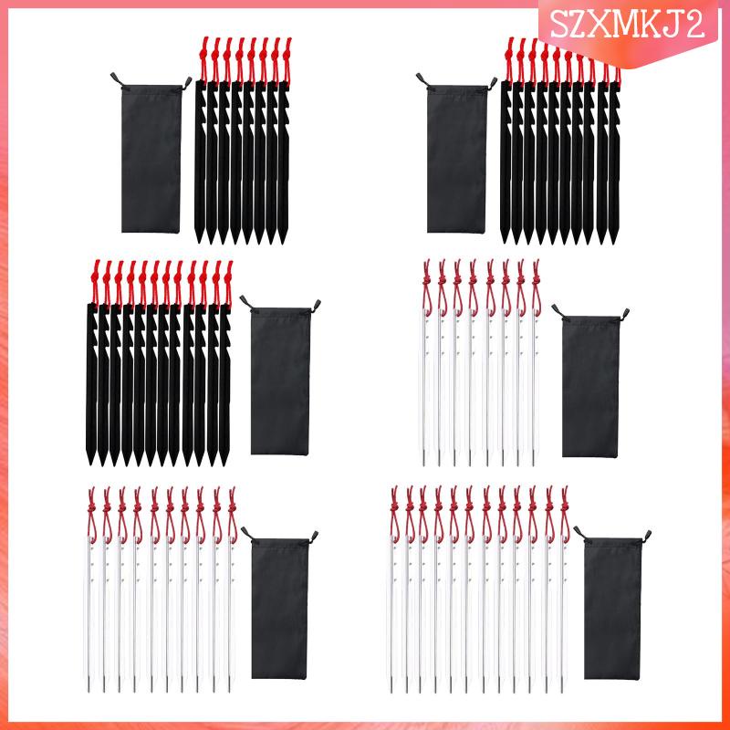 Cọc Giăng Lều Trại Kèm Túi Đựng Tiện Lợi