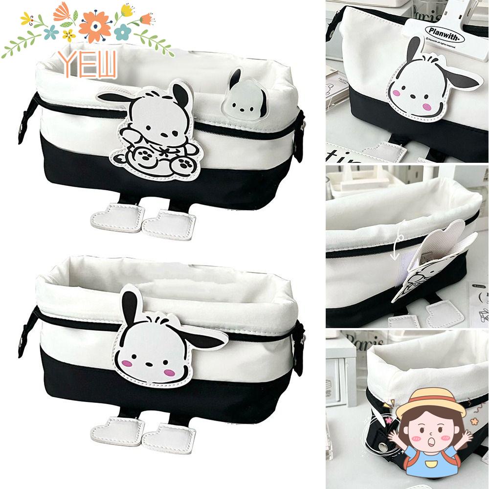 YEW Túi Đựng Bút Hình Cún Con Có Khóa Kéo Sáng Tạo